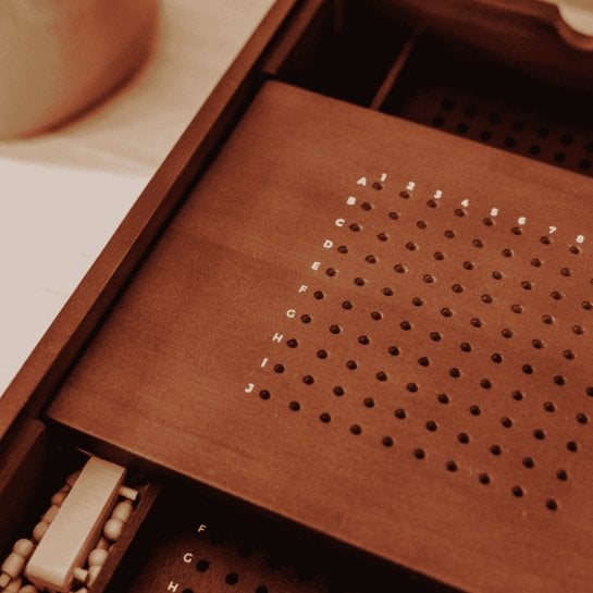 Jeu Bataille Navale en bois – Idée cadeau Noël amateur jeux de stratégie & tactique – Okuri Les Raffineurs