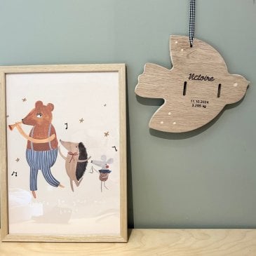 Support bracelet de naissance personnalisé (image 2)