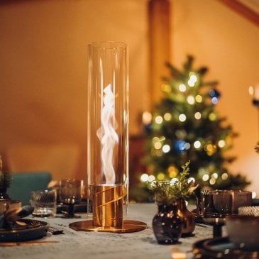 Petite cheminée de table argent - Les Raffineurs Image 42655