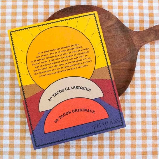 Livre Dias de Tacos – idée cadeau élégante pour amoureux de recettes exotiques