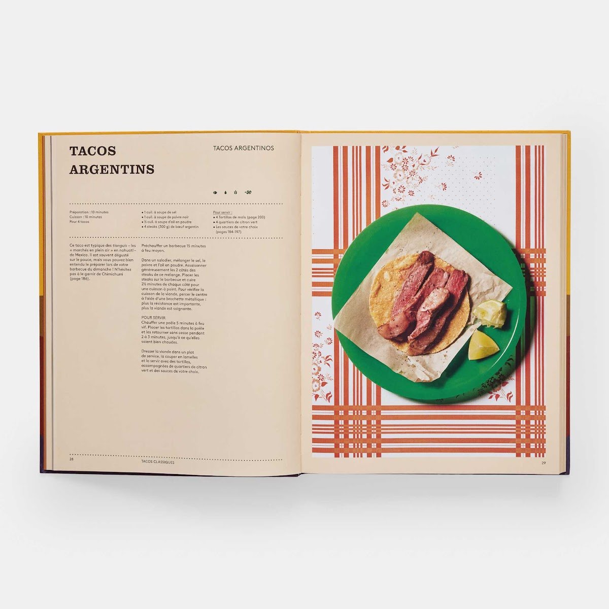 Livre Dias de Tacos – 100 recettes mexicaines d’Enrique Olvera – Beau livre de cuisine mexicaine Phaidon