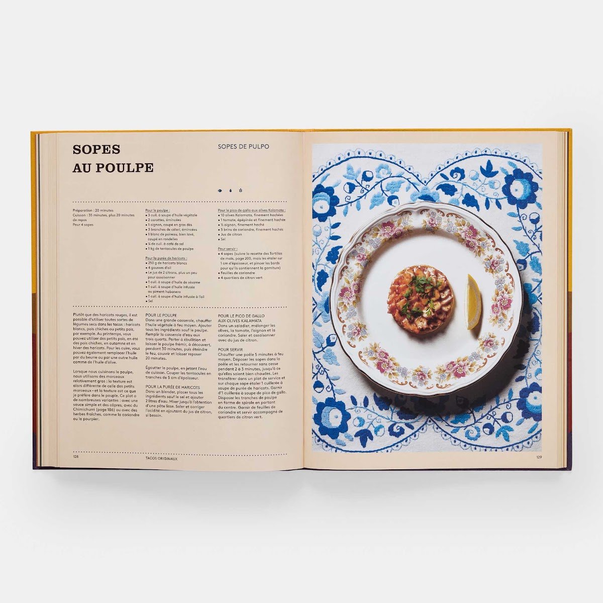 Livre Dias de Tacos – 100 recettes mexicaines d’Enrique Olvera – Beau livre de cuisine mexicaine Phaidon