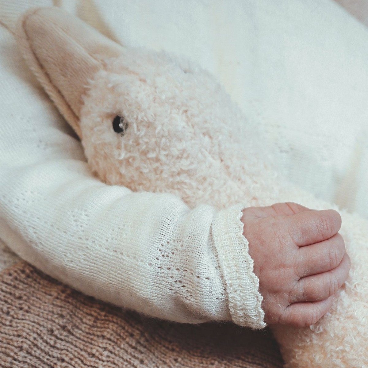 Peluche Bruit Oie : Idée cadeau naissance - Doudou naissance - Flow amsterdam - Blanc - Blanc (Flow) - Image 1