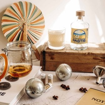 Coffret pastis à faire soi-même avec épices françaises