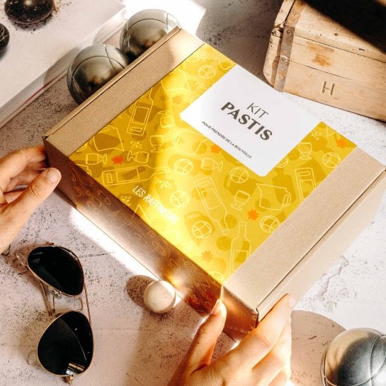 Coffret cadeau apéro original – kit pastis DIY