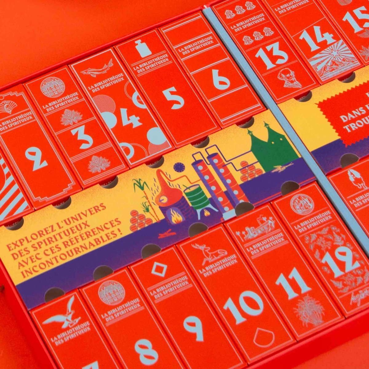 Calendrier de l'avent Whisky, Cognac, Tequilla