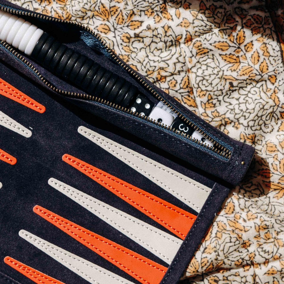 Backgammon en velours - Les Raffineurs