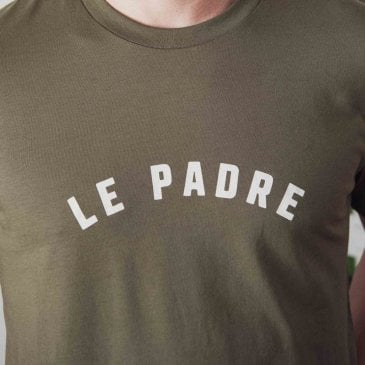 tshirt khaki homme style casual cadeau fête des pères (image 2)