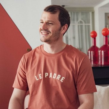 T-shirt Le Padre - Terracotta Image 43033
