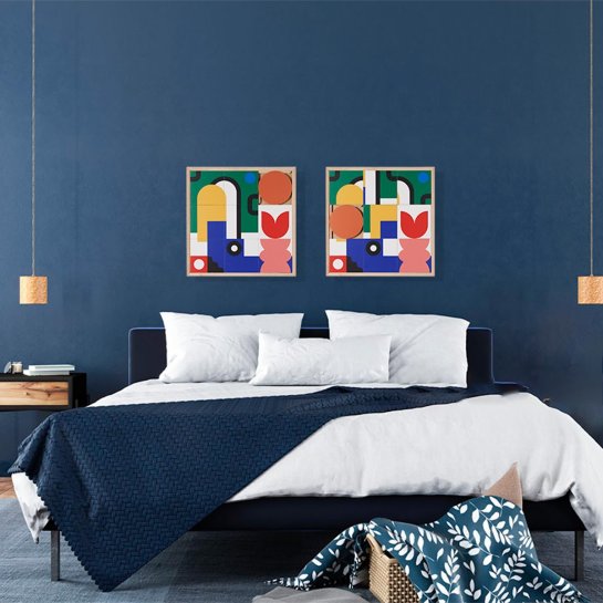 Tableau décoratif mural en bois – Œuvre design sculptée - Idée cadeau décoration intérieure unique