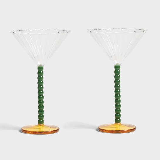 Coupes à champagne originales – Verres colorés design - Art de la table et Idée déco table de Noël