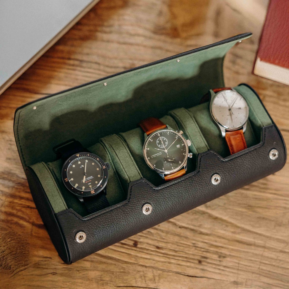 Boîte à montres de voyage - Idée cadeau homme collectionneur de montres