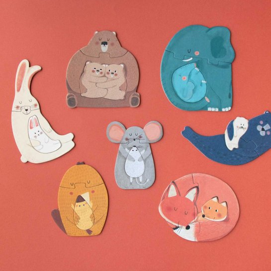 Puzzle durable en carton recyclé – marque Londji