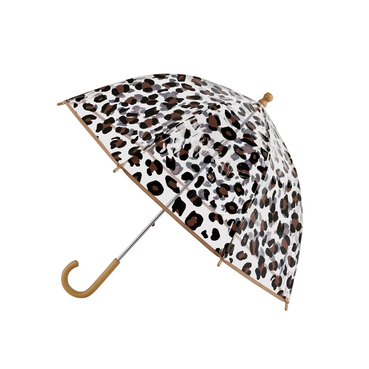 Parapluie cloche transparent Anatole – Parapluie enfant design avec motifs - Equipement de pluie pour enfant