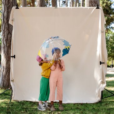 Parapluie cloche transparent Anatole (image 2)