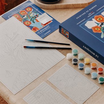 Peinture au numéro - Le bouquet Image 43396