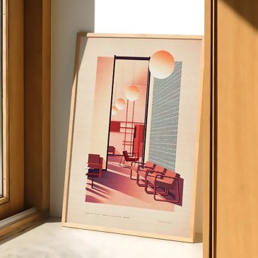 Affiche déco contemporaine (image 2)