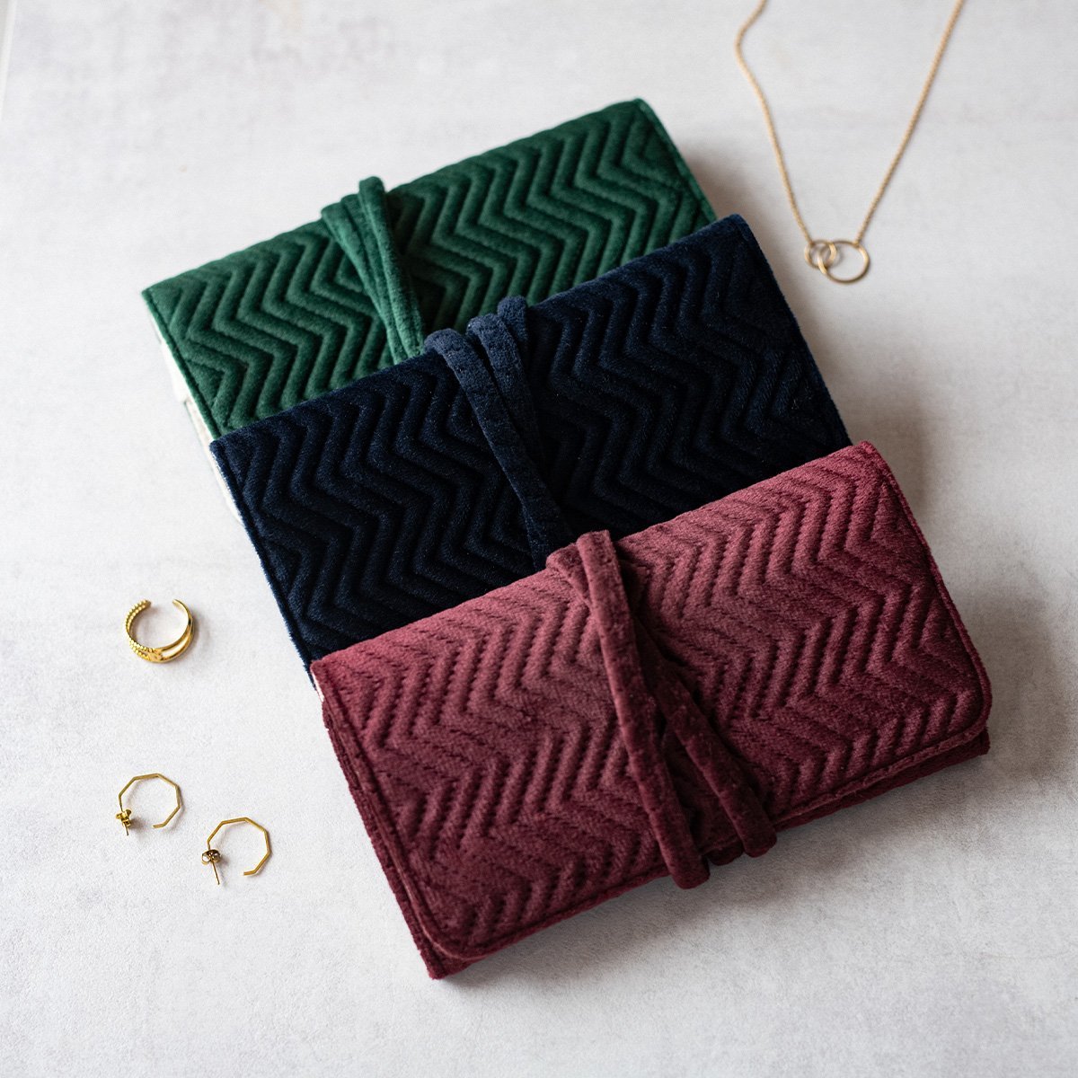 Pochettes à bijoux en velours - Les Raffineurs