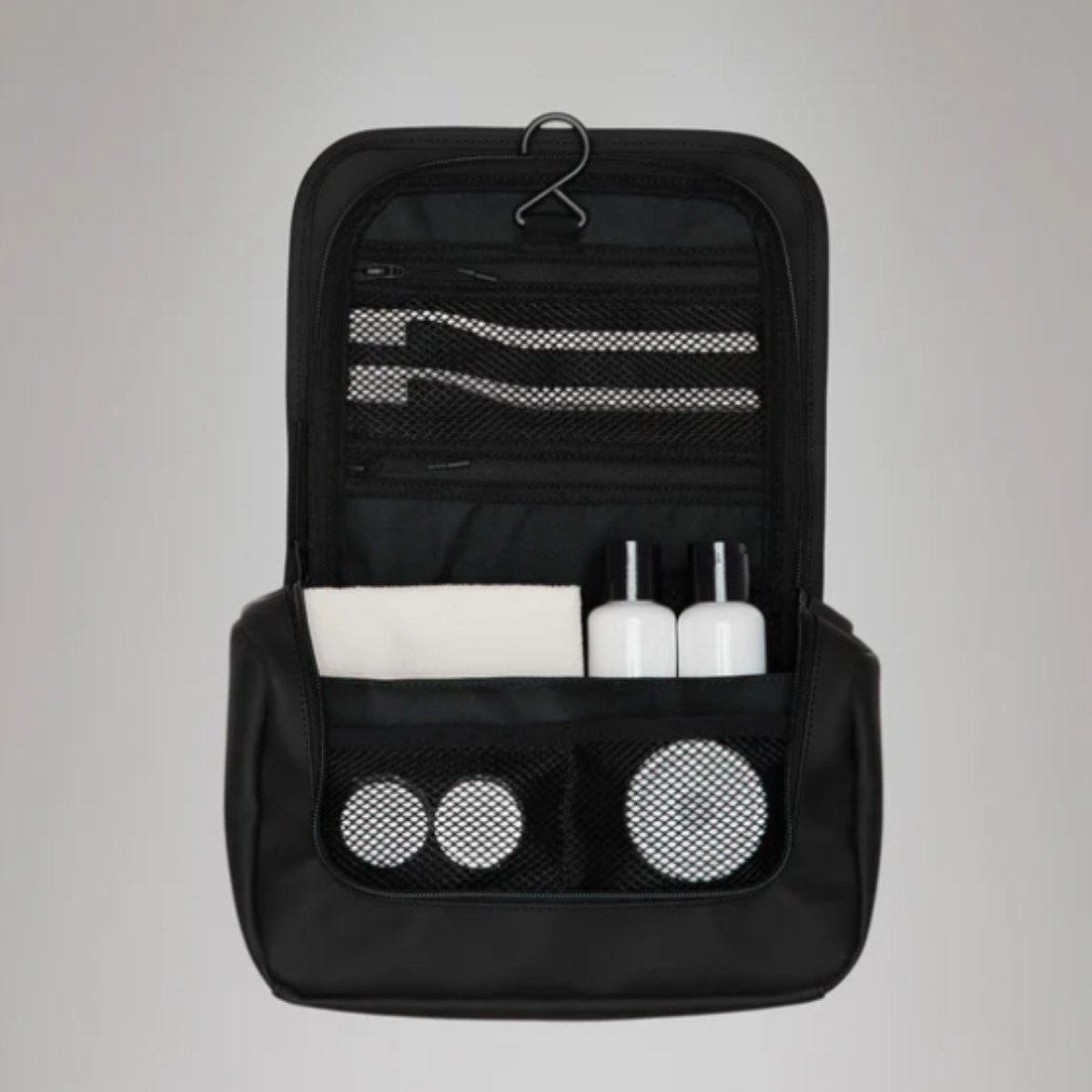 Trousse de toilette Texel Wash Bag Rains – Organisation ultra-fonctionnelle en PU imperméable, design compact et stylé