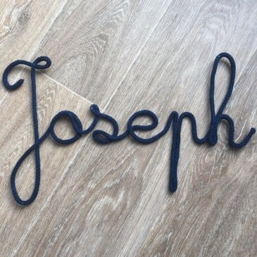 Prénom en tricotin Image 43493