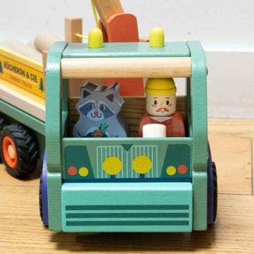 Camion forestier en bois Moulin Roty idée cadeau enfant (image 2)