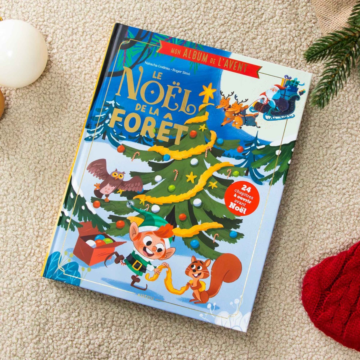 Calendrier de l'Avent - Livre le Noël de la forêt - Les Raffineurs