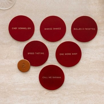 Beer Pong en cuir made in France – Jeu apéro original pour soirées entre amis