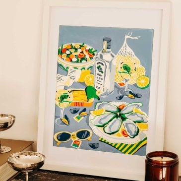 Idée déco murale colorée et originale à peindre soi-même