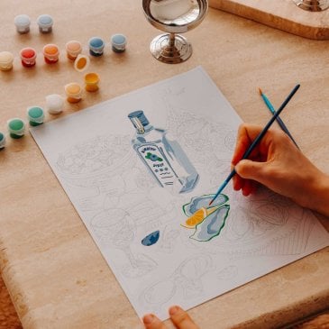 Idée déco murale colorée et originale à peindre soi-même Image 43662