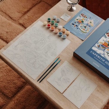 Idée déco murale colorée et originale à peindre soi-même Image 43663