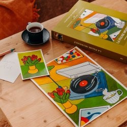 Peinture au numéro - La pause musicale