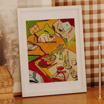 Peinture au numéro Une soirée à soi – Coffret peinture DIY détente et créativité