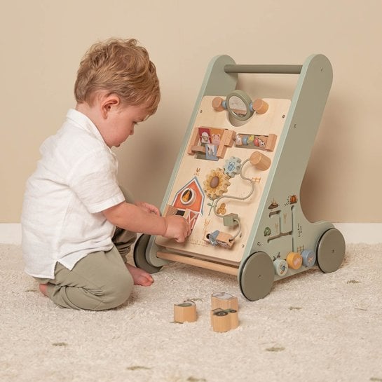 Jouet d’éveil en bois Little Farm Little Dutch