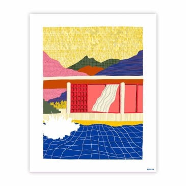 Affiche artistique Augustin pour décoration intérieure Image 43700