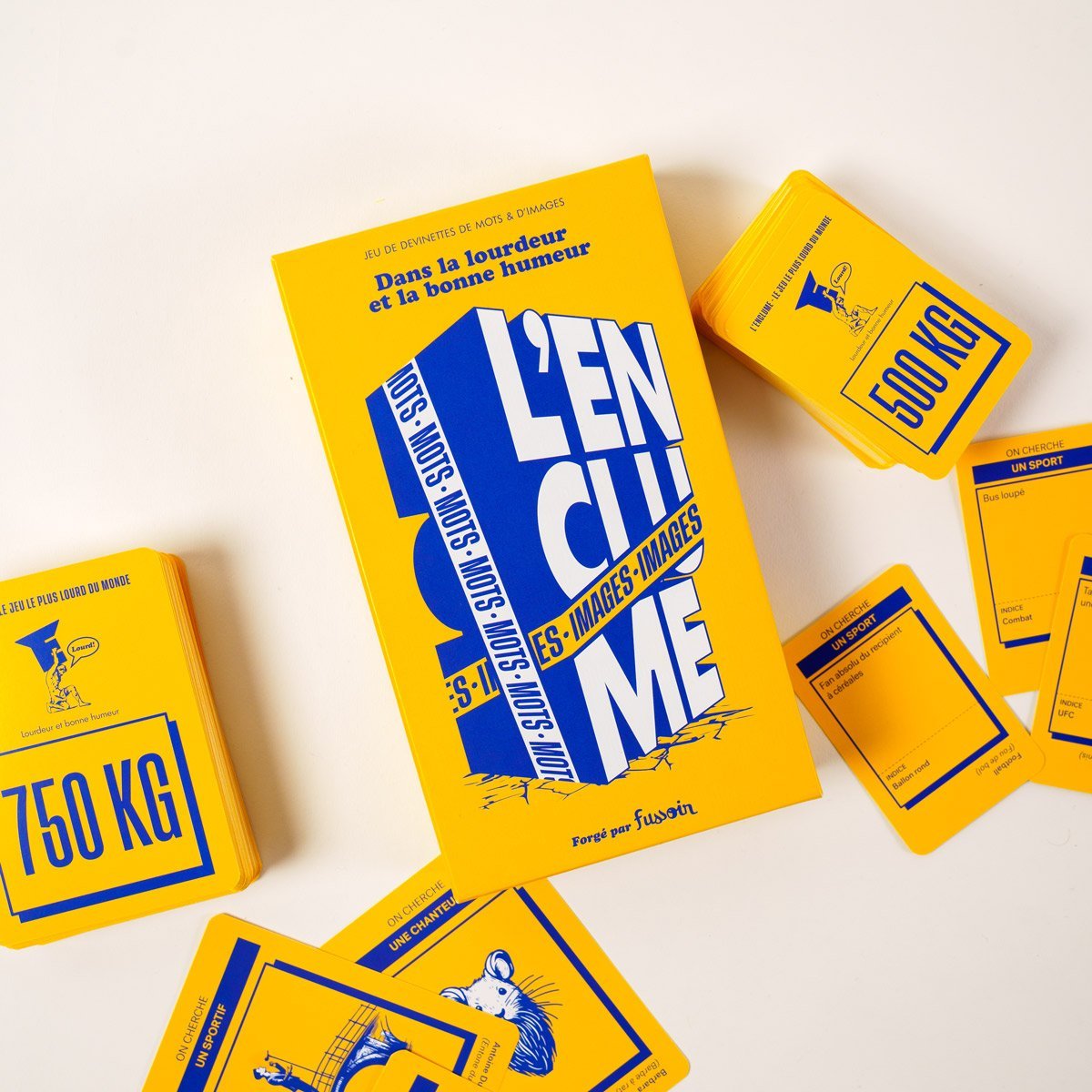 Jeu l’Enclume – Jeu de société drôle adultes - Jeux de mots absurdes – Idée cadeau Secret Santa originale et fun