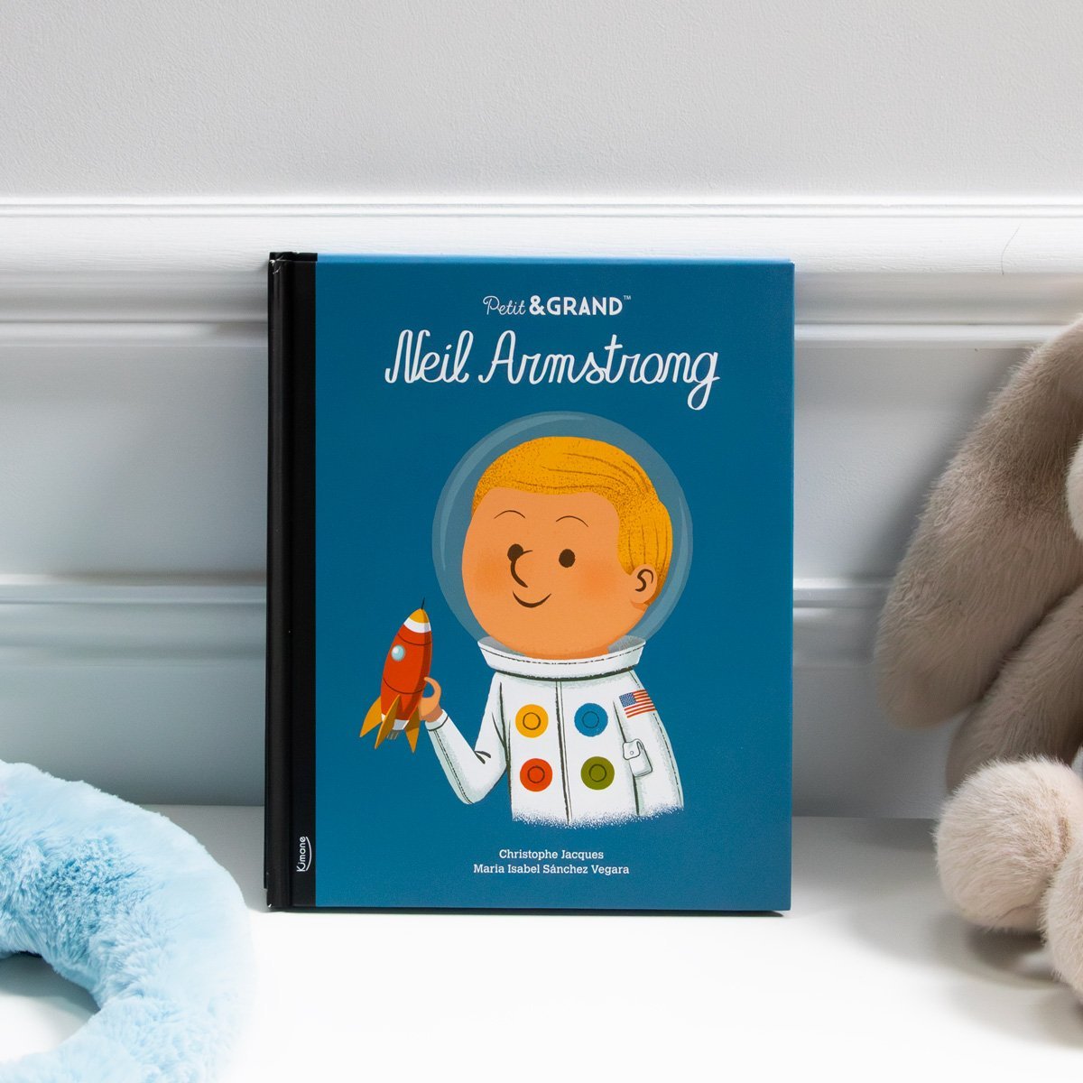 Illustration livre enfant – portrait d’un personnage historique