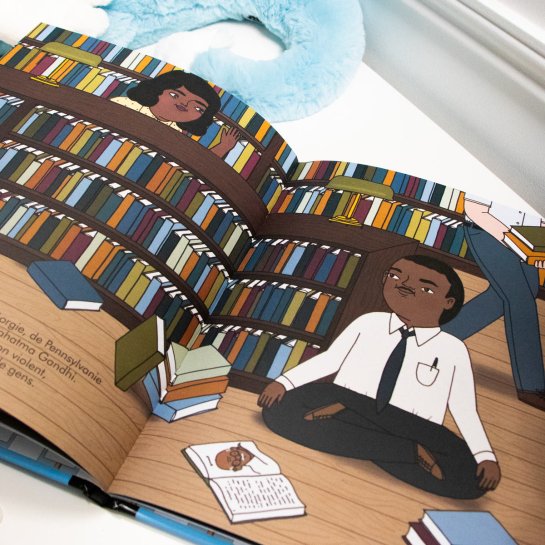 Livre personnage historique enfant de 3 à 8 ans - Histoire illustrée - Idée cadeau éducatif enfant