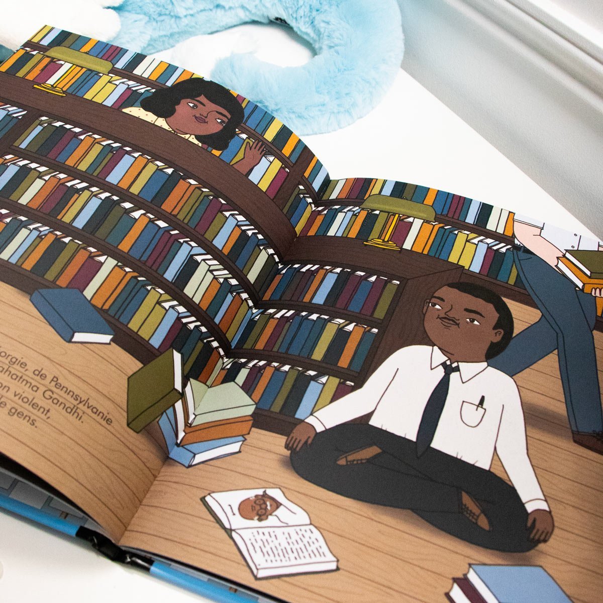 Livre personnage historique enfant de 3 à 8 ans - Histoire illustrée - Idée cadeau éducatif enfant