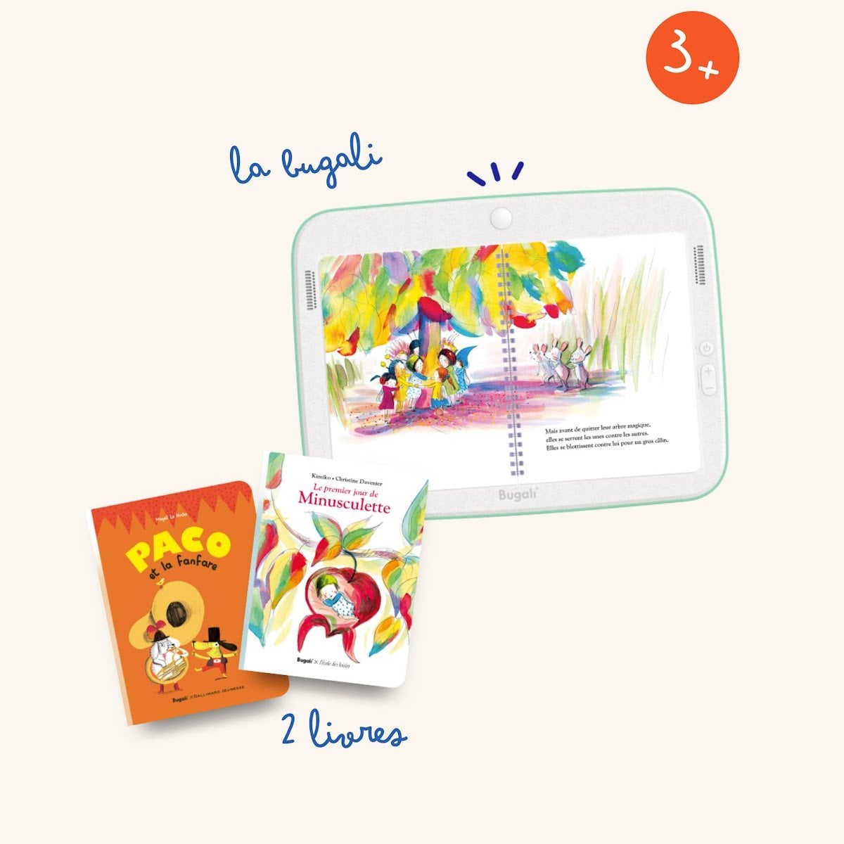 Console de lecture interactive Bugali - Histoires audio & livres dès 3 ans - Idée cadeau enfant éducatif (Bugali) - Image 5