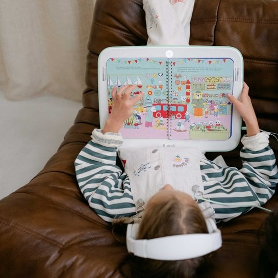 Console lecture enfant Bugali - jouet éducatif innovant