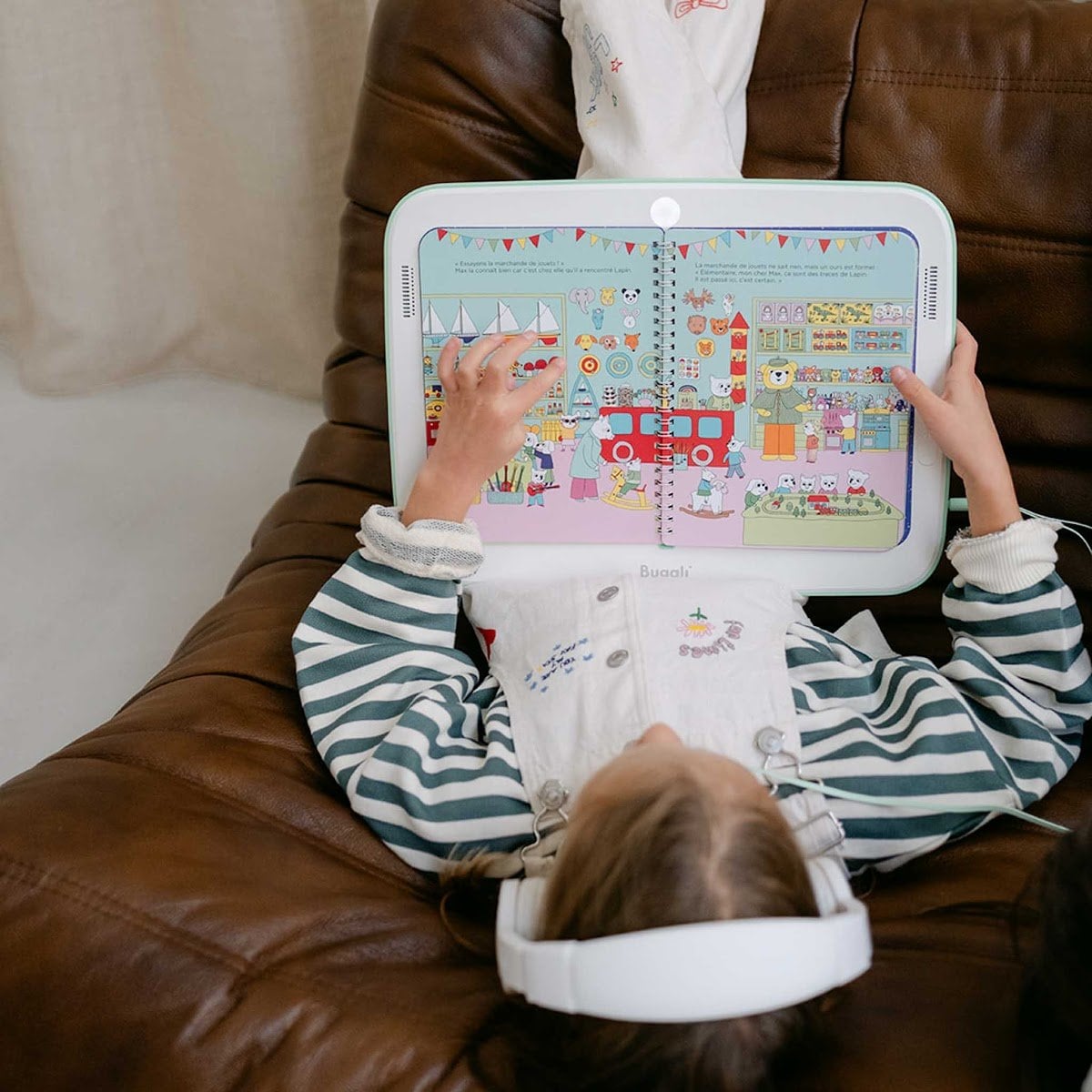 Console de lecture interactive Bugali - Histoires audio & livres dès 3 ans - Idée cadeau enfant éducatif (Bugali) - Image 2