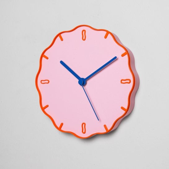 Horloge Margherita décor mural coloré design