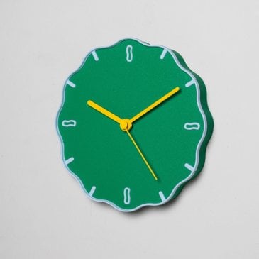 Horloge Margherita design ondulé pour mur intérieur