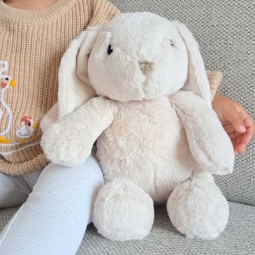 Compagnon de sommeil bébé lapin lumineux - lumière & apaisement (image 2)