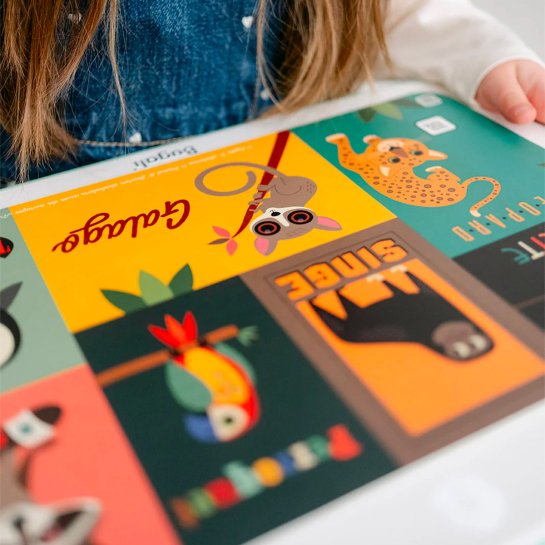 Imagier interactif Bugali pour premières notions