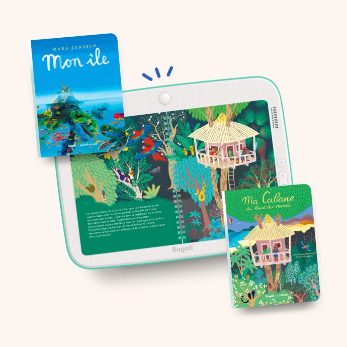 Pack livres Aventures du Monde Bugali - Idée Cadeau Noël Enfants - Histoires Interactives et immersives