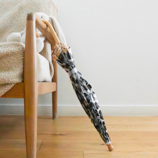 Parapluie cloche transparent Anatole – Parapluie enfant design avec motifs - Equipement de pluie pour enfant