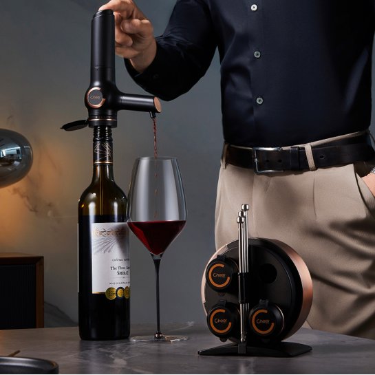 Outil pour conserver le vin Connoisseur – cadeau passionné d’œnologie