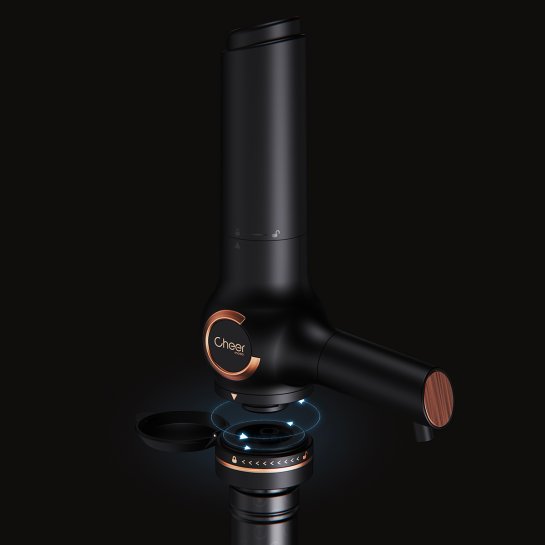 Système de préservation du vin Connoisseur - Accessoire pour conserver son vin - Idée cadeau Noël amateur de vin