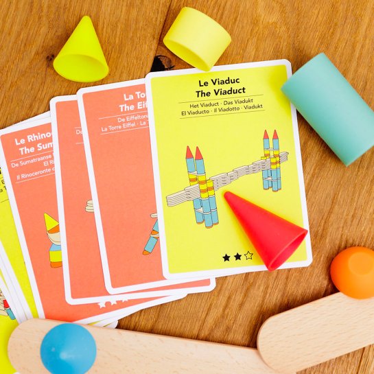 Cadeau de Noël Jeu Piks & Stix 96 pièces, activité ludique et éducative